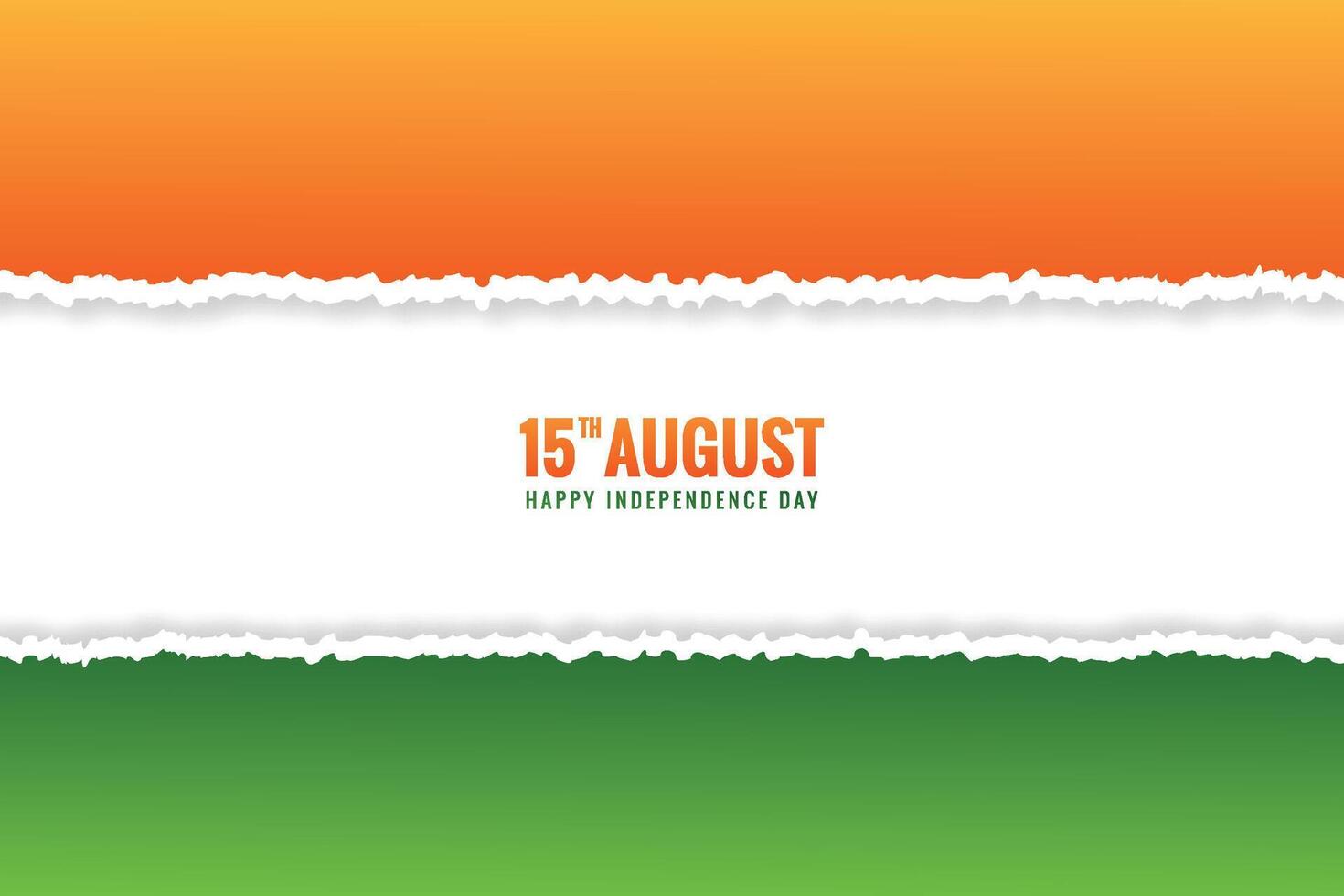 Beautiful tricolor Indian flag theme texture background vector