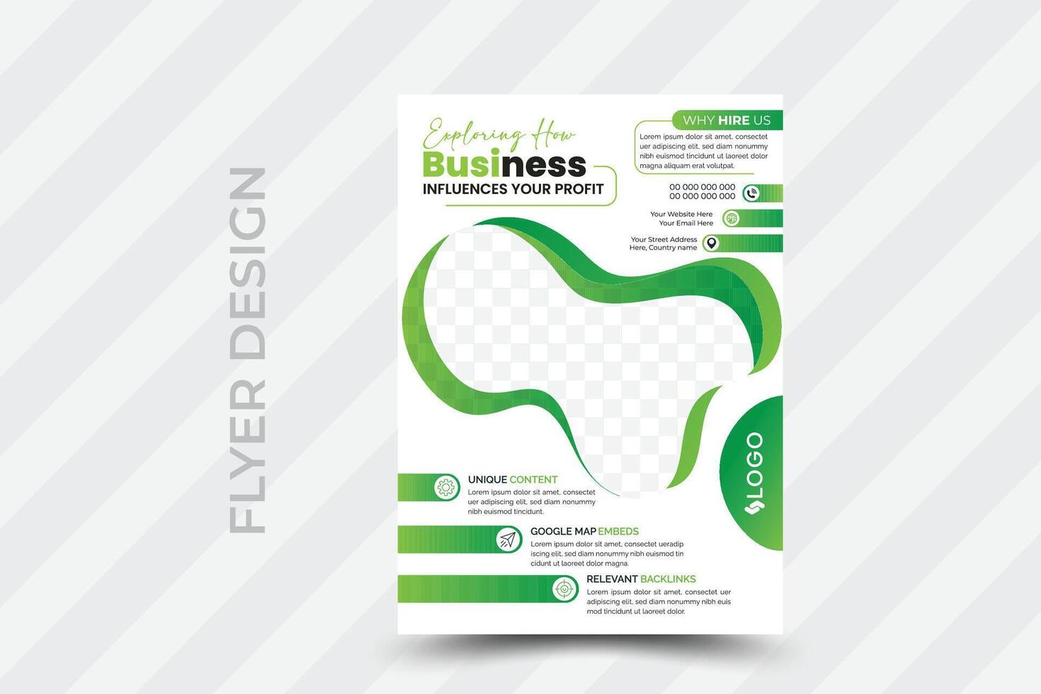Corporate Book Cover Design Template in A4. Can be adapt to Brochure, Annual Report, Magazine,Poster, Business Presentation, Portfolio, Flyer, Banner, Website. vector