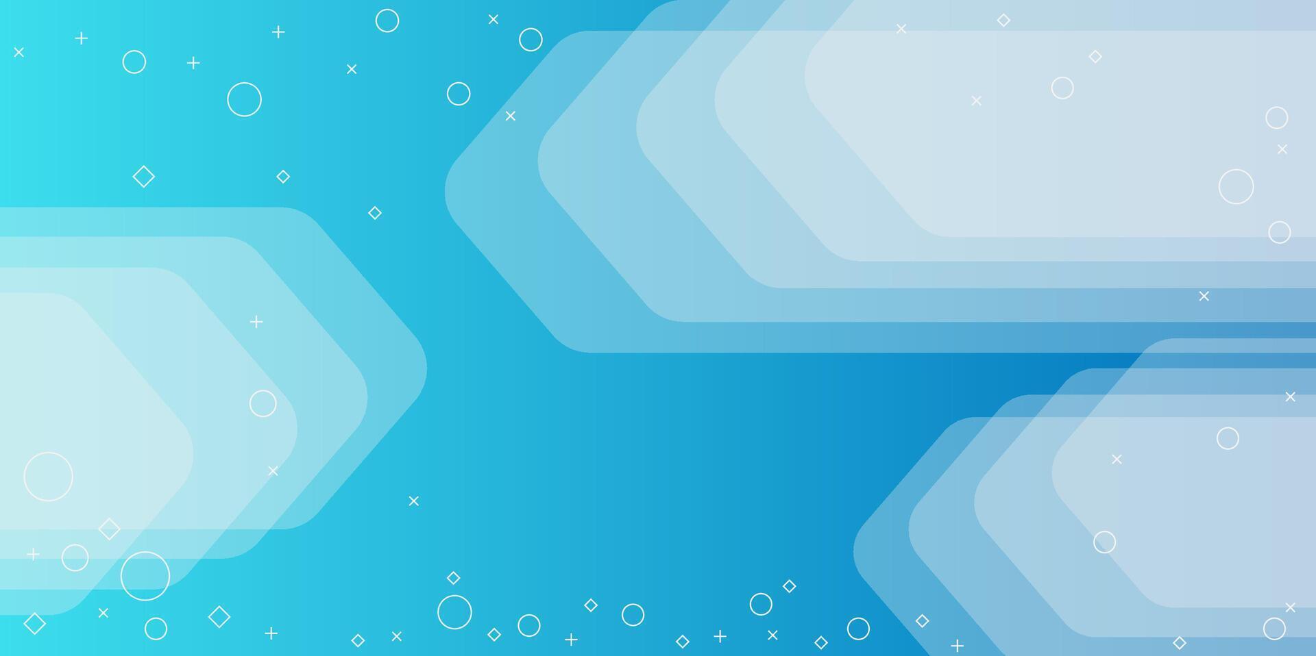 Minimal geometric Abstract blue color background. Dynamic shapes composition. illustration.Eps10 vector
