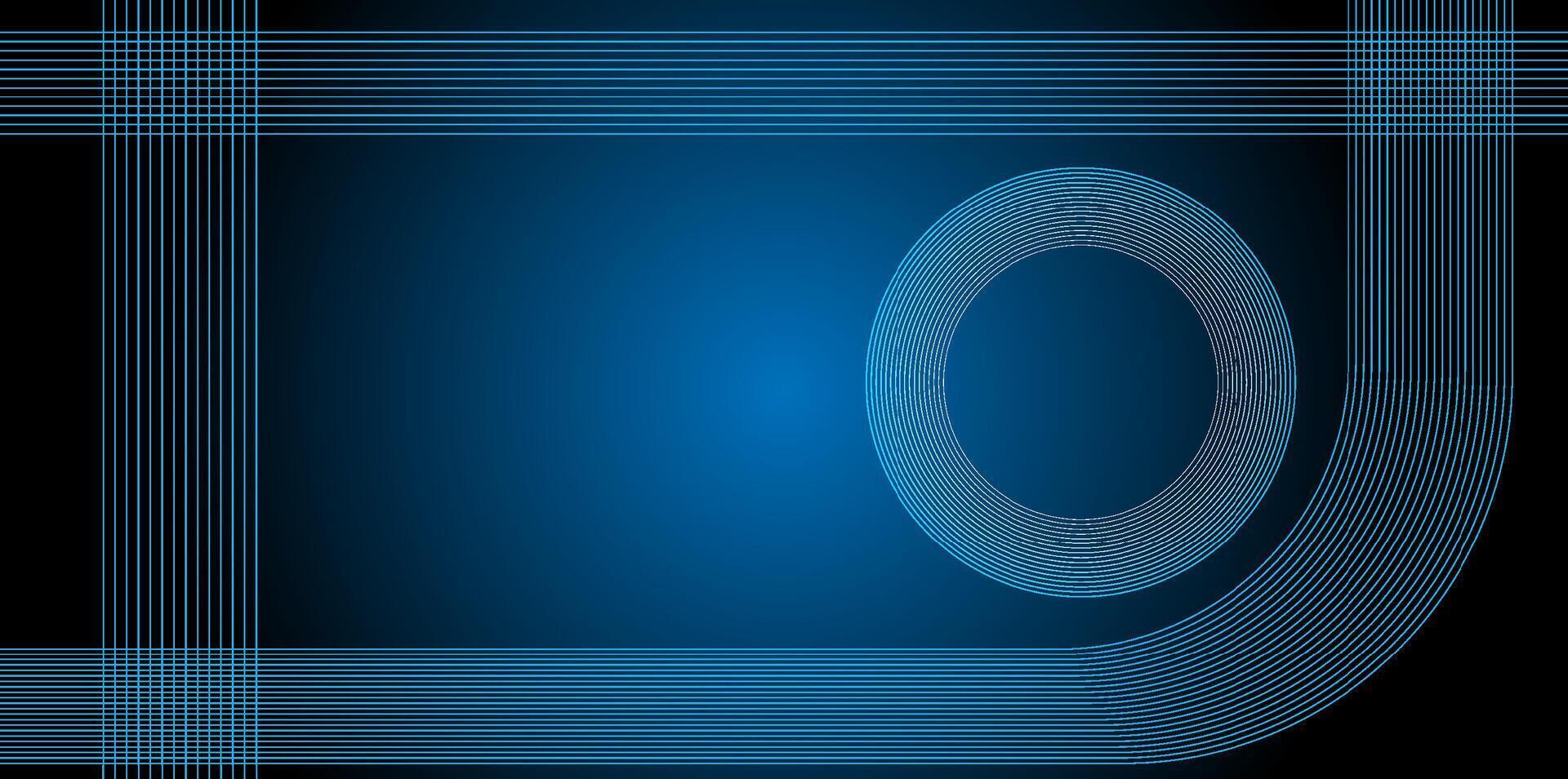 Minimal geometric Abstract blue color background. Dynamic shapes composition. illustration.Eps10 vector