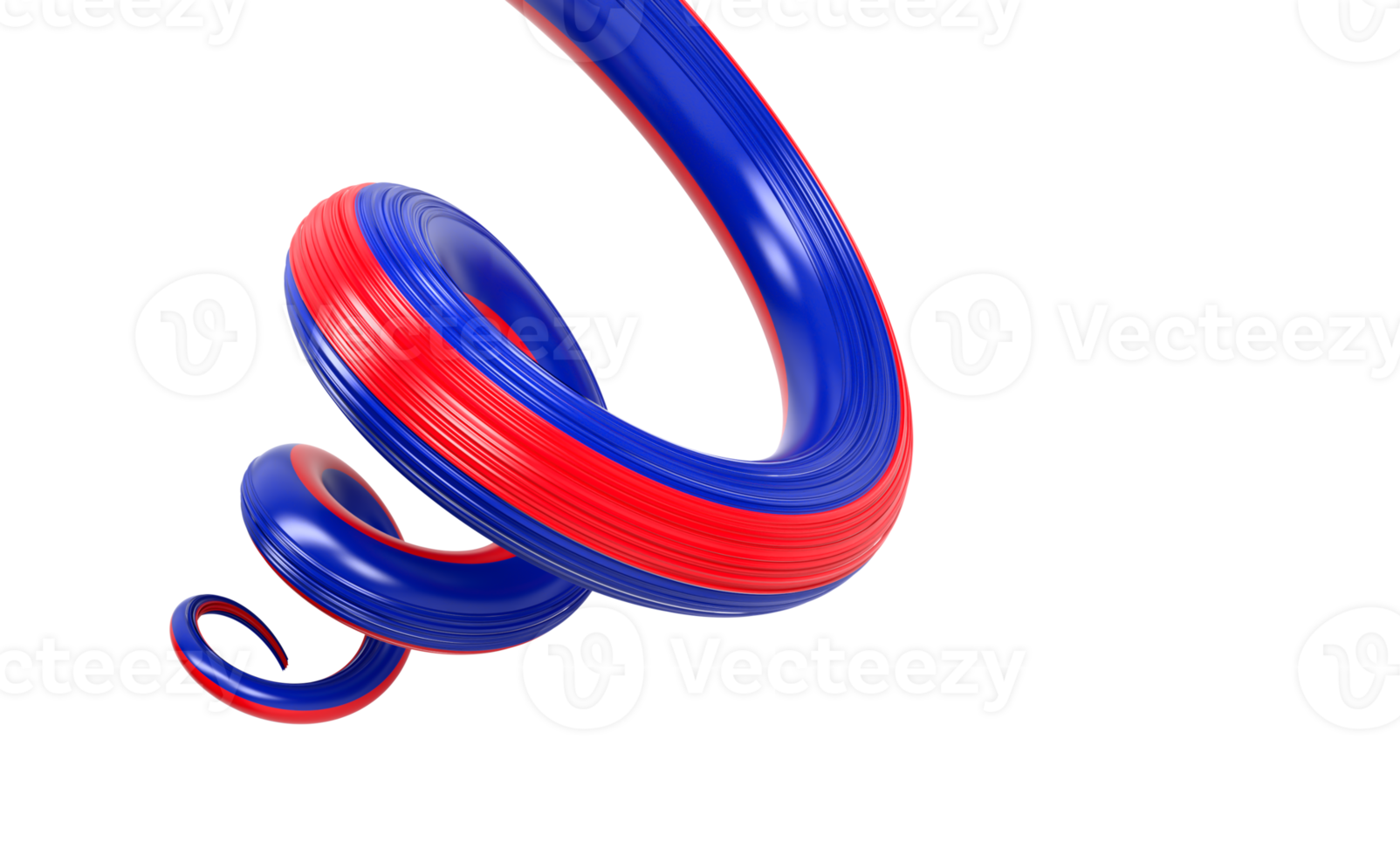 3d Flag of Cambodia 3d Spiral Glossy Ribbon Flag Of Cambodia 3d Illustration png