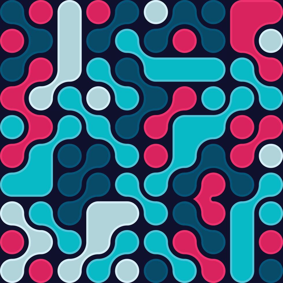 Colorful abstract blob pattern background vector