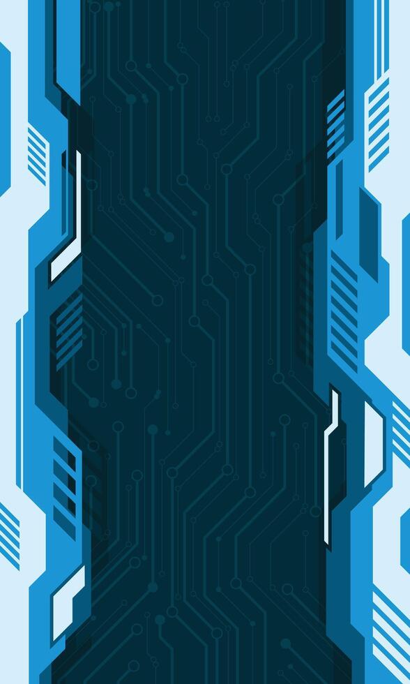 Futuristic technology digital abstract wallpaper vector