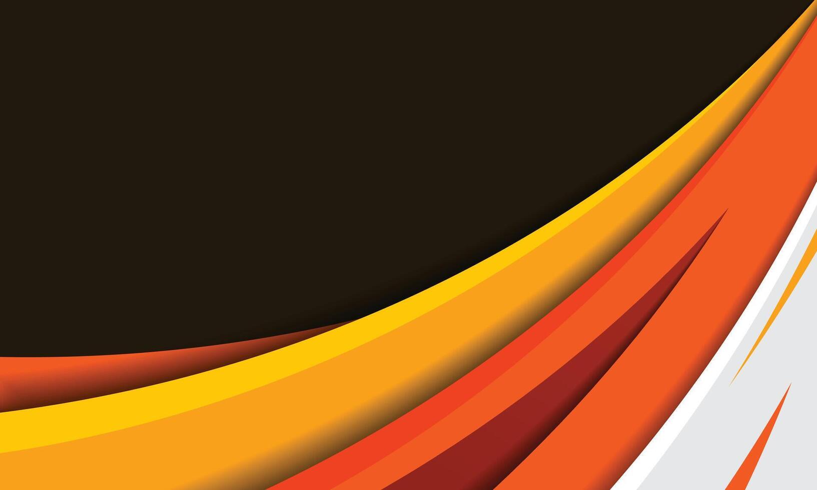 Racing car wrap sticker curved stripes background vector