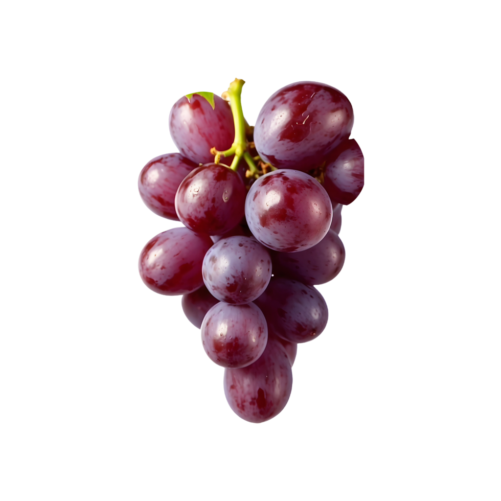 Juicy Fresh Grapes Isolated on a Transparent Background png