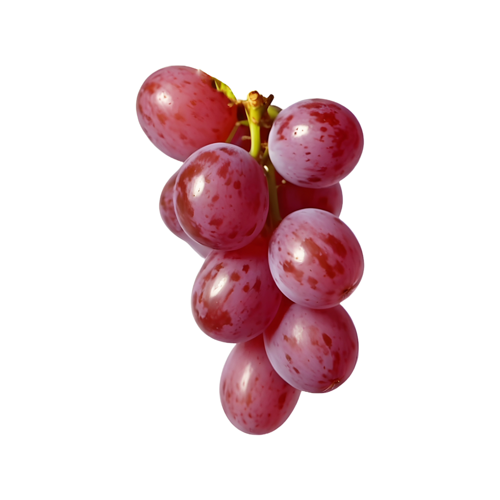 Juicy Bounty A bunch of Fresh Grapes Isolated on a Transparent Background png