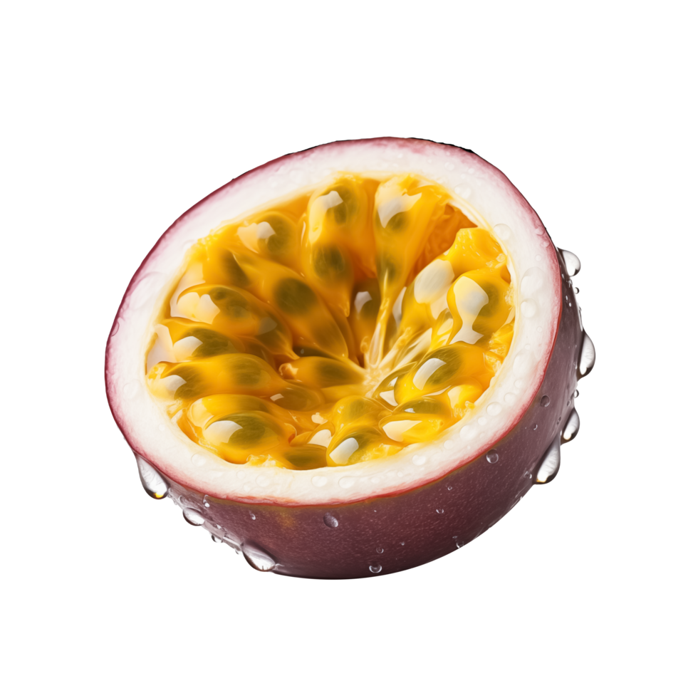 Passion fruit with Transparent Background png