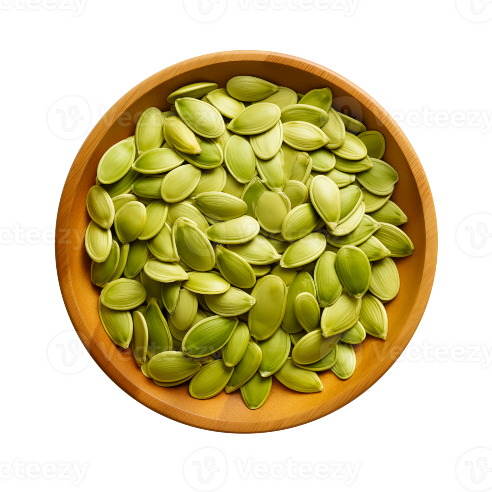 green pumpkin seeds Transparent background png