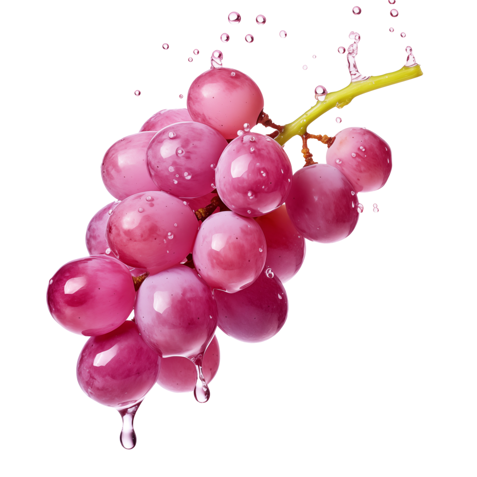 Fresh grapes with Transparent Background png