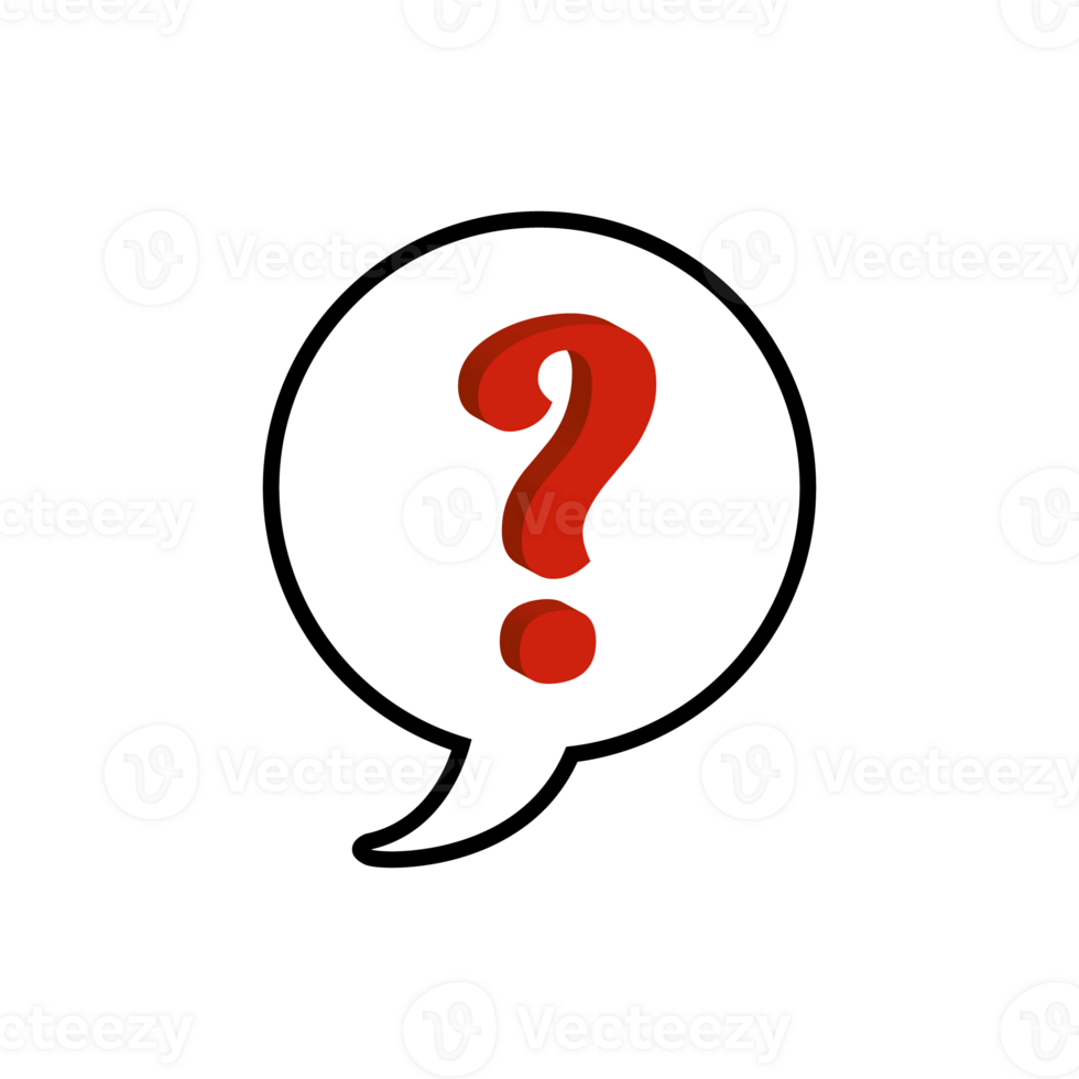3d question mark red isolated answer digital metal 3d question mark background sign design png