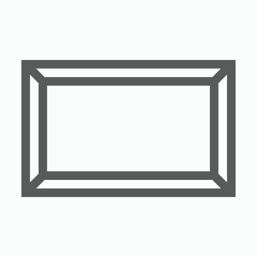 frame icon, framework illustration vector