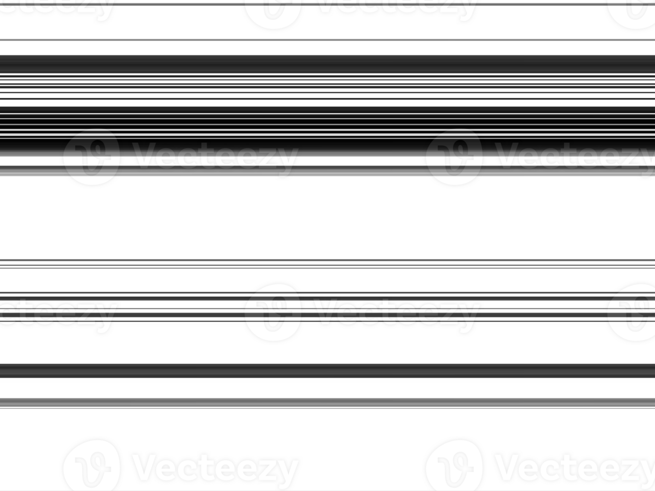 Black and white striped abstract background overlay. Motion effect. graphic illustration with transparent background. png