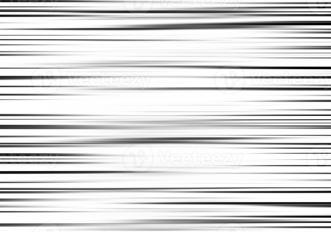 Black and white stripes abstract background overlay. Motion effect. Graphic illustration with transparent background. png