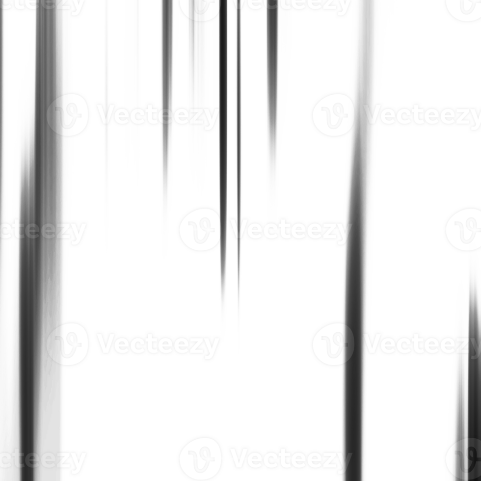 Black and white stripes abstract background overlay. Motion effect. Graphic illustration with transparent background. png