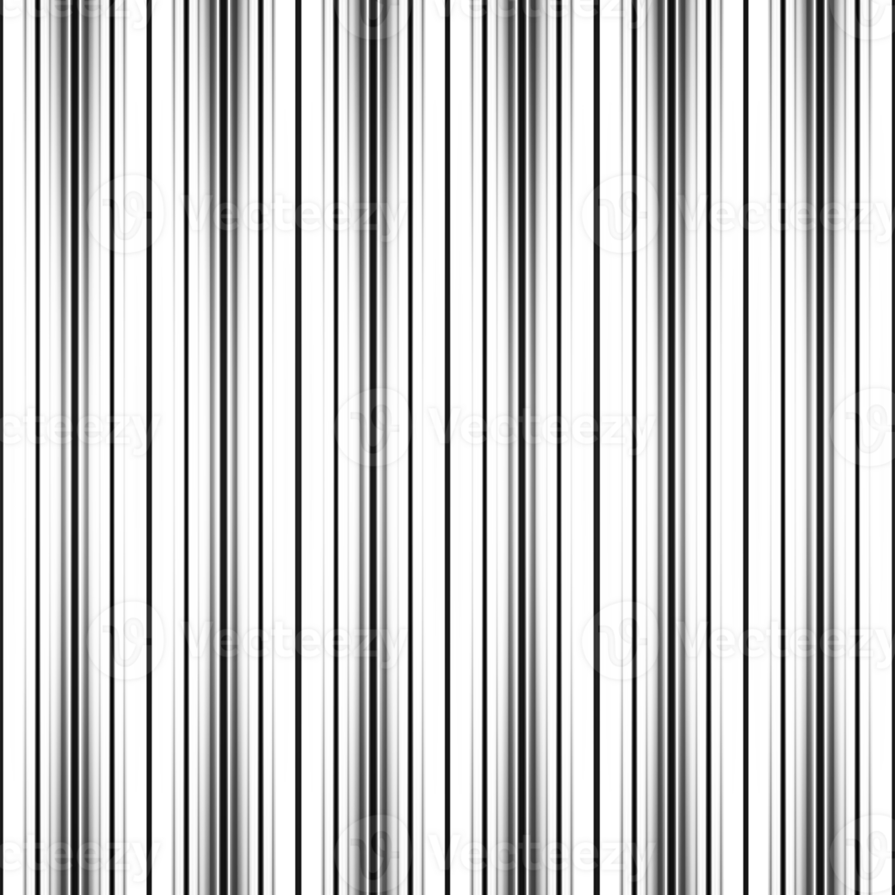 Black and white stripes abstract background overlay. Motion effect. Graphic illustration with transparent background. png