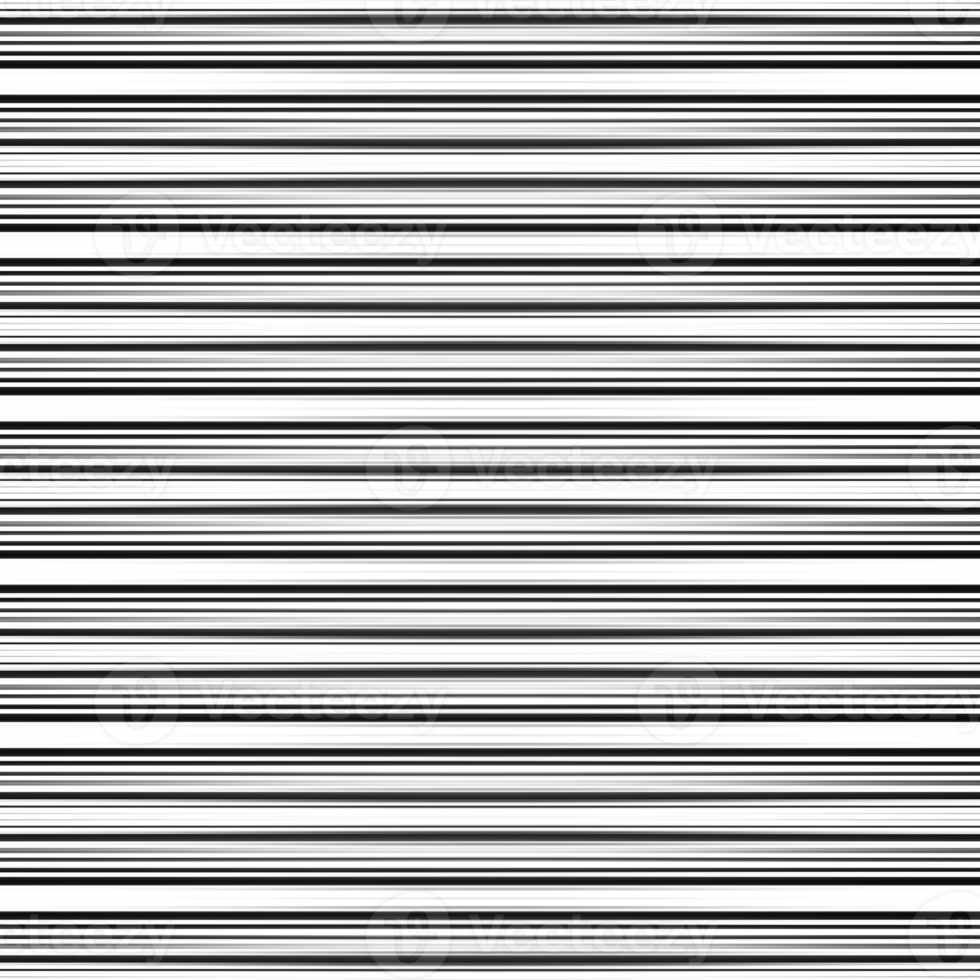 Black and white stripes abstract background overlay. Motion effect. Graphic illustration with transparent background. png