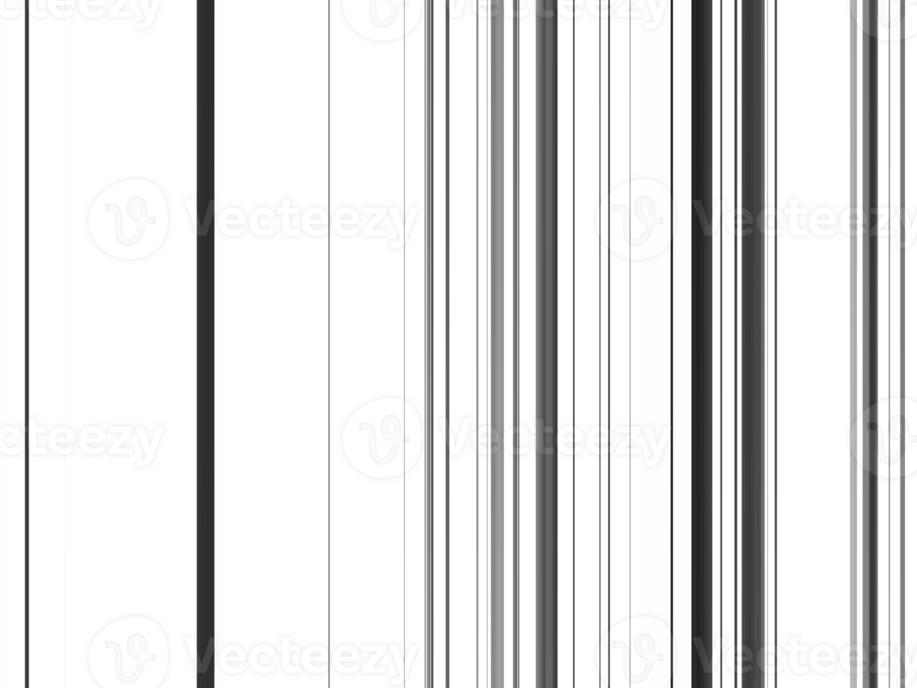 Black and white stripes abstract background overlay. Motion effect. Graphic illustration with transparent background. png
