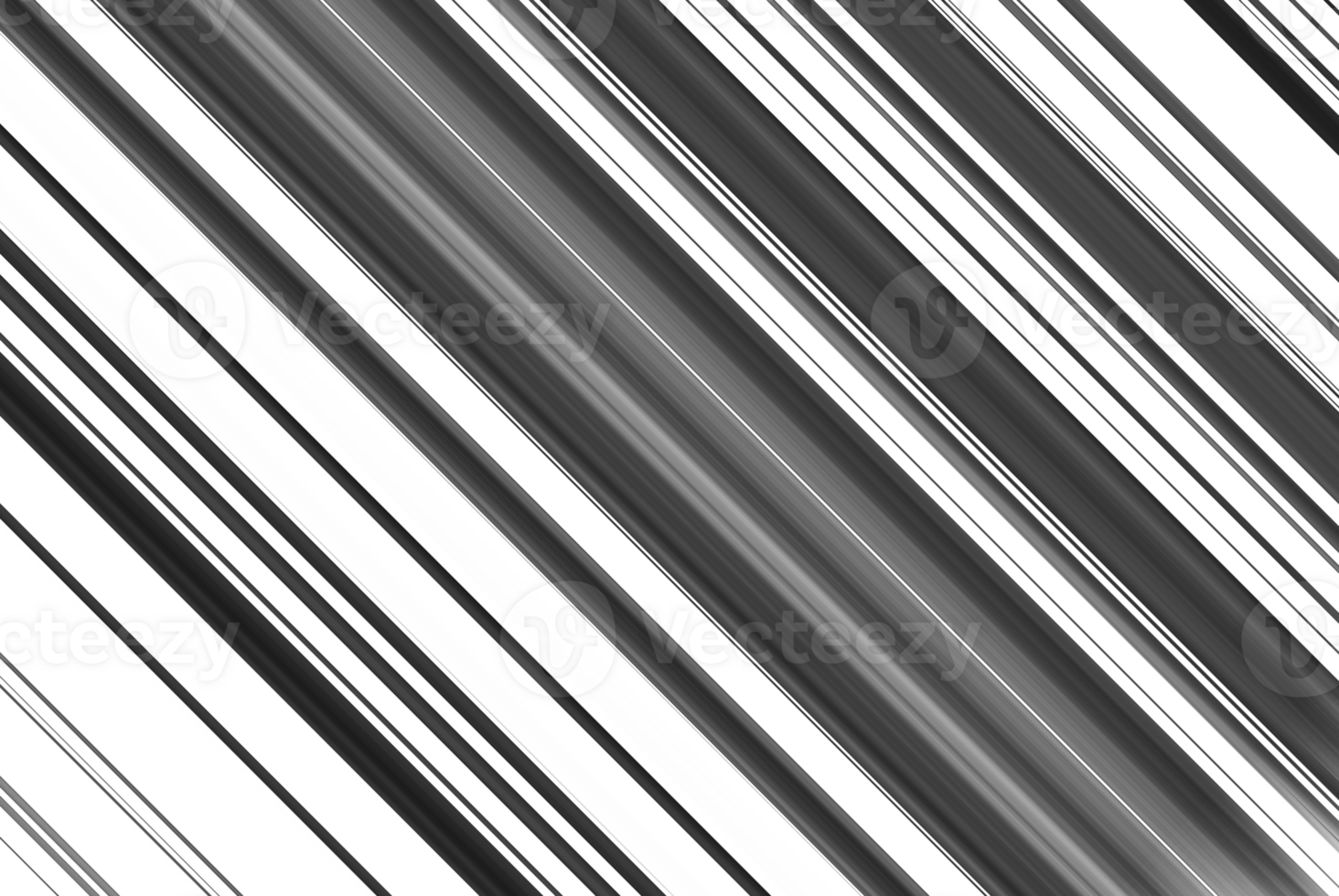 Black and white stripes abstract background overlay. Motion effect. Graphic illustration with transparent background. png
