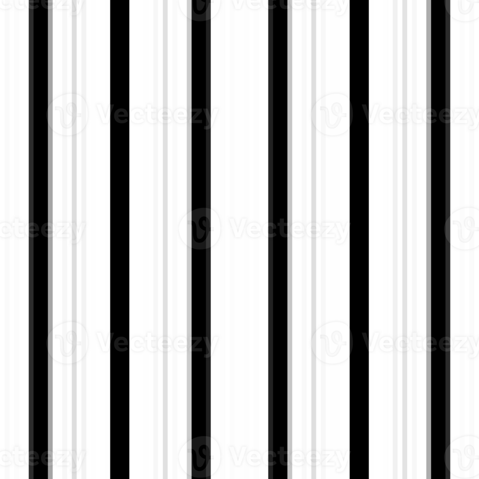 Black and white stripes abstract background overlay. Motion effect. Graphic illustration with transparent background. png