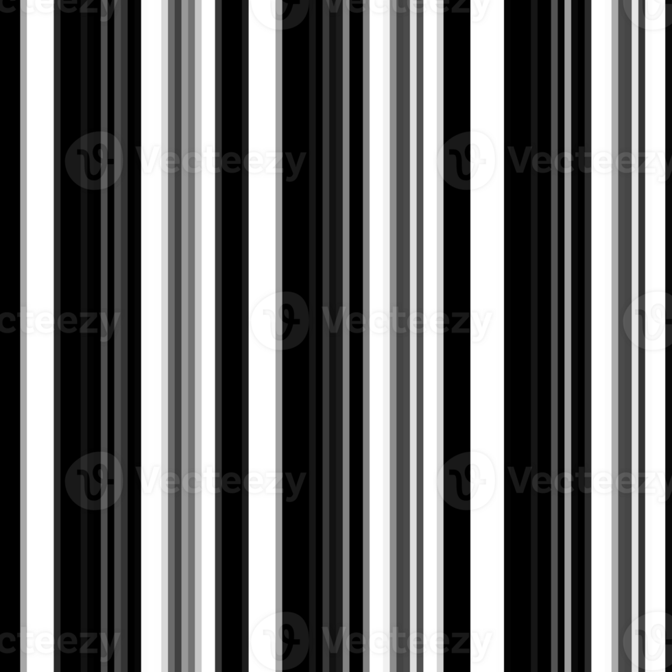 Black and white stripes abstract background overlay. Motion effect. Graphic illustration with transparent background. png