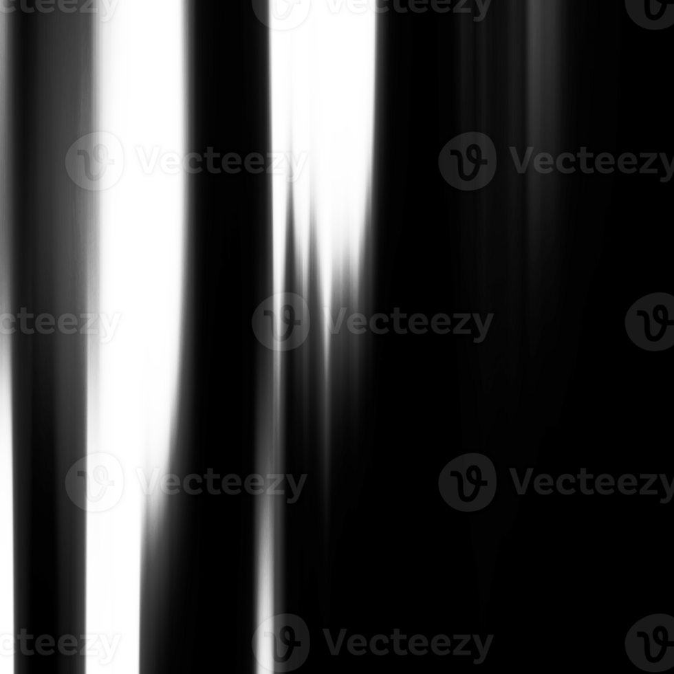 Black and white stripes abstract background overlay. Motion effect. Graphic illustration with transparent background. png
