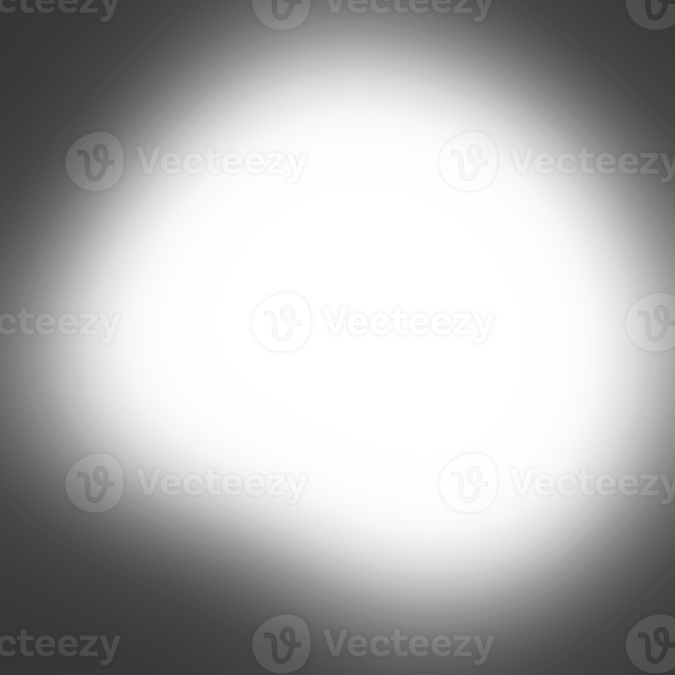 Black and white gradient background overlay. Blur effect. Graphic illustration with transparent background. png