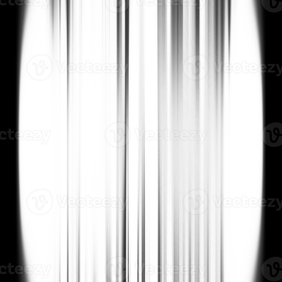 Black and white stripes abstract background overlay. Motion effect. Graphic illustration with transparent background. png