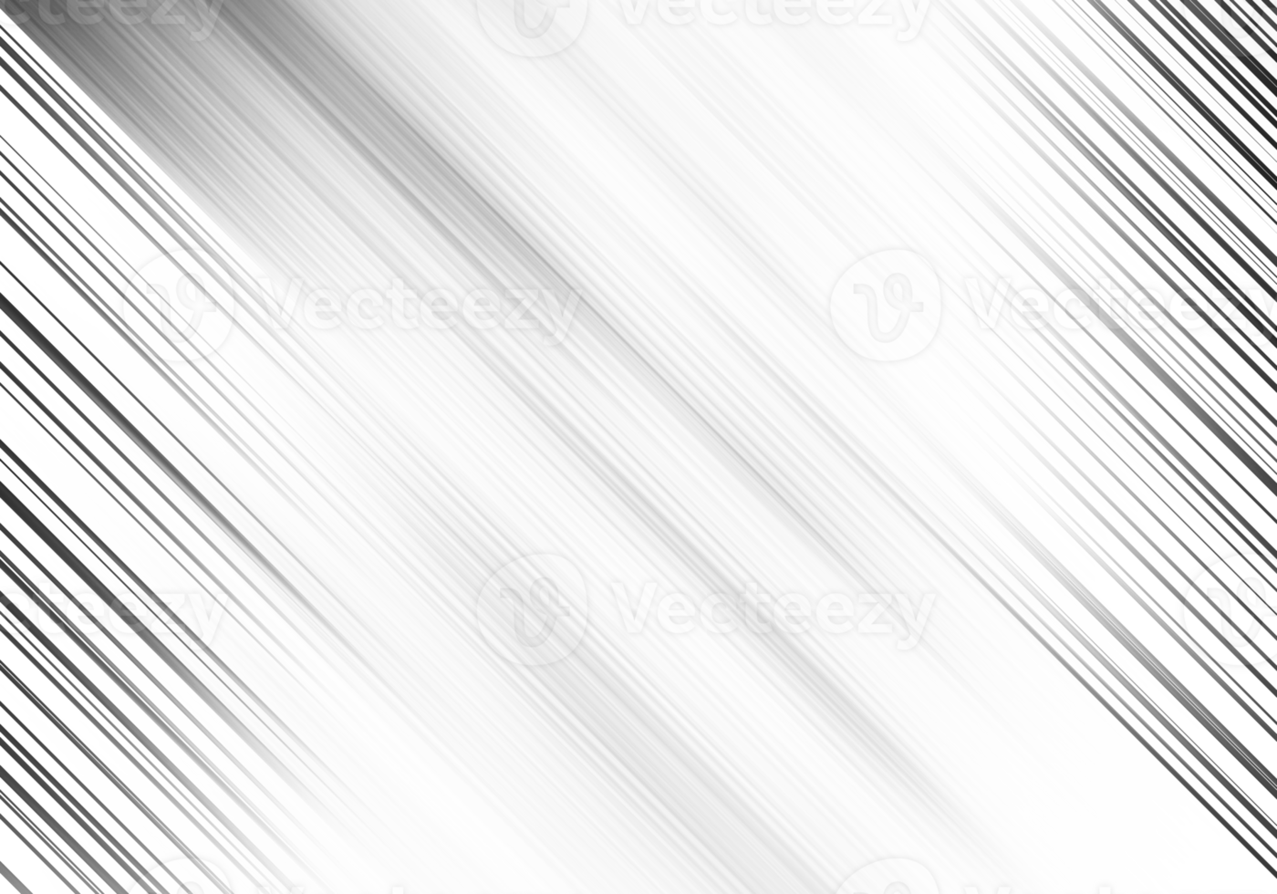 Black and white stripes abstract background overlay. Motion effect. Graphic illustration with transparent background. png