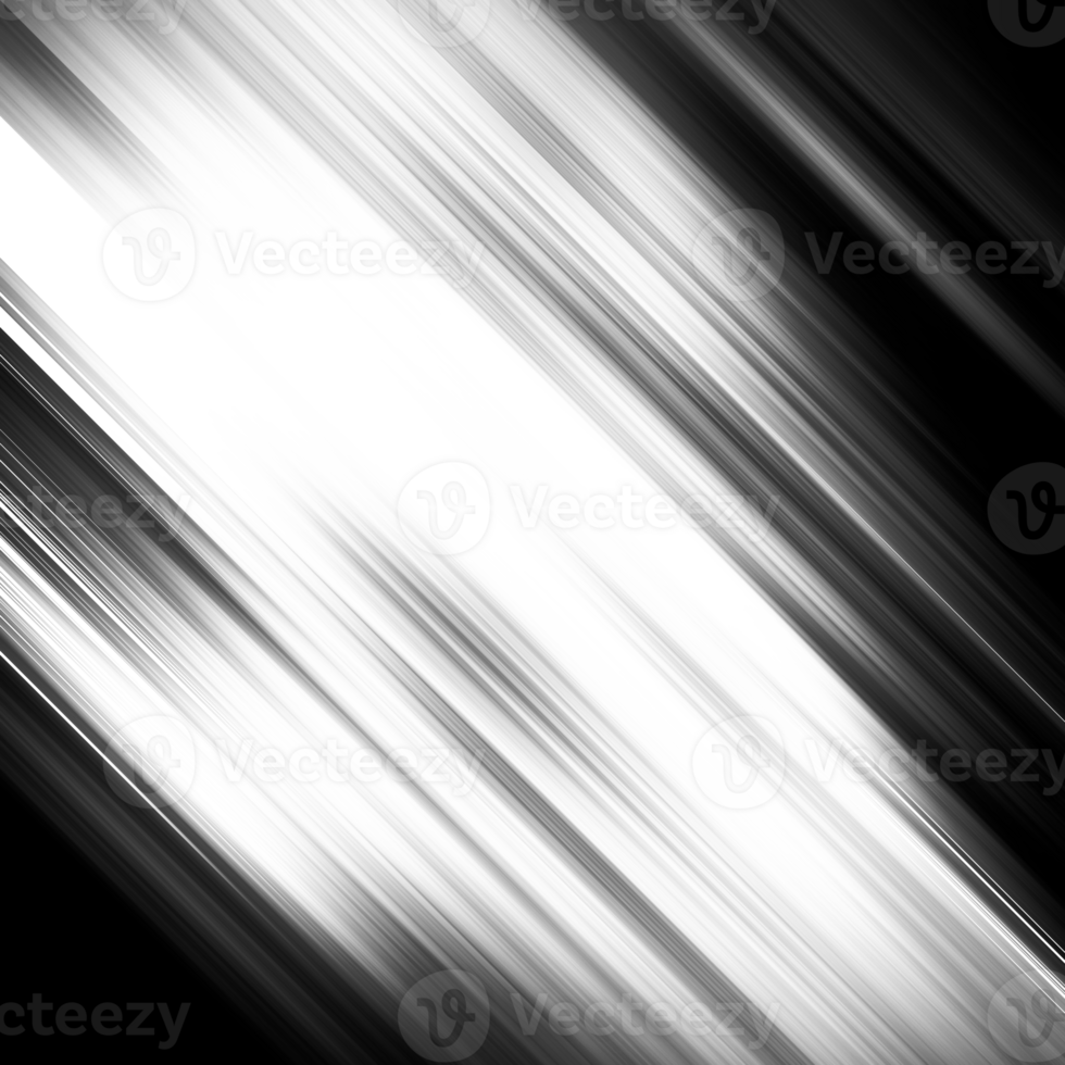 Black and white stripes abstract background overlay. Motion effect. Graphic illustration with transparent background. png