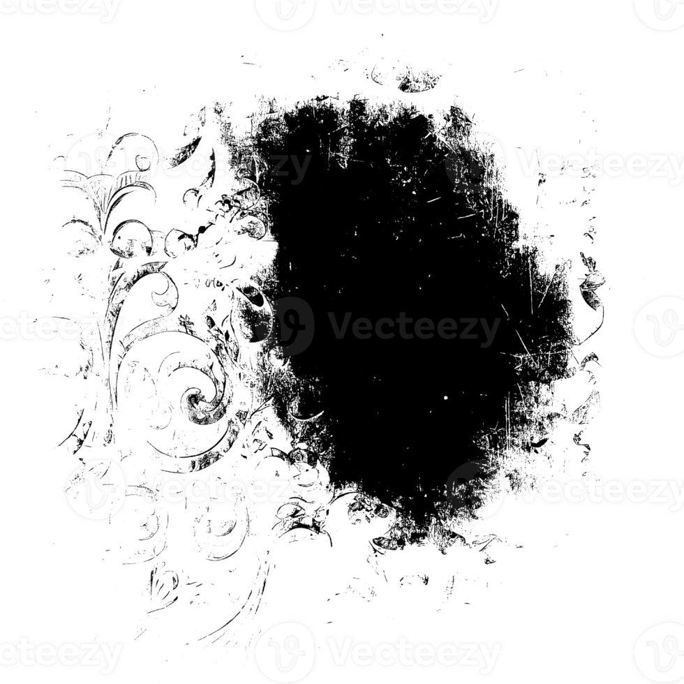 rústico grunge textura com grão e manchas. abstrato ruído fundo. gráfico ilustração com transparente fundo. png