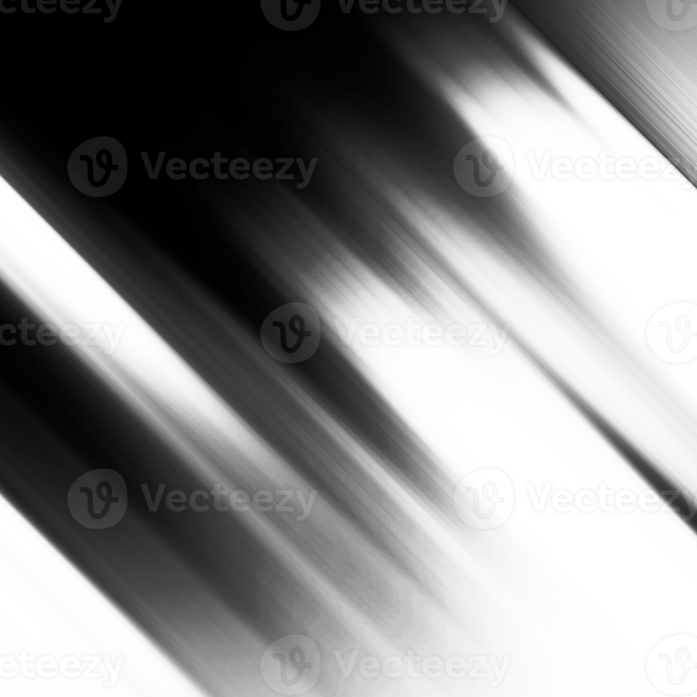 Black and white stripes abstract background overlay. Motion effect. Graphic illustration with transparent background. png