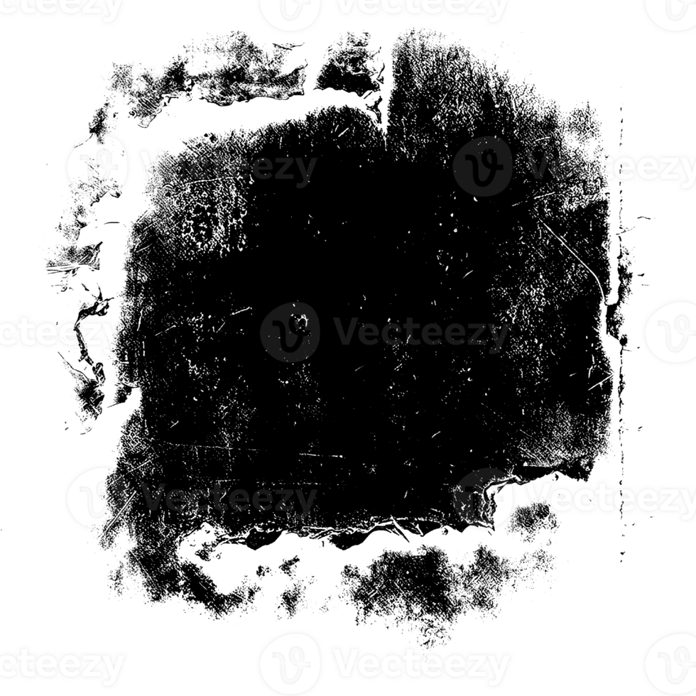 Rustic grunge texture with grain and stains. Abstract noise background. graphic illustration with transparent background. png