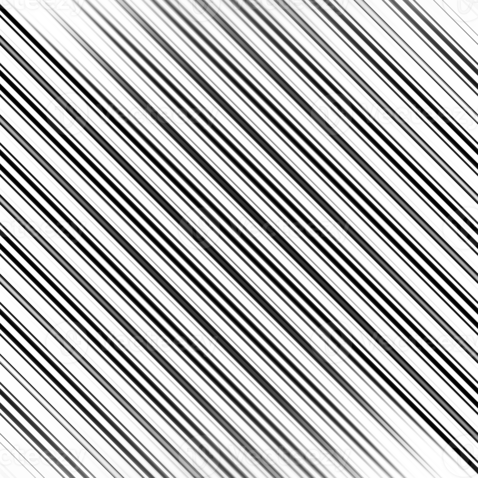 Black and white stripes abstract background overlay. Motion effect. Graphic illustration with transparent background. png