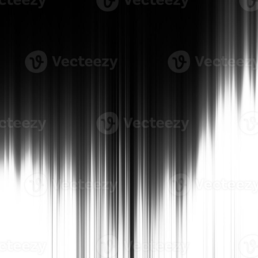 Black and white stripes abstract background overlay. Motion effect. Graphic illustration with transparent background. png