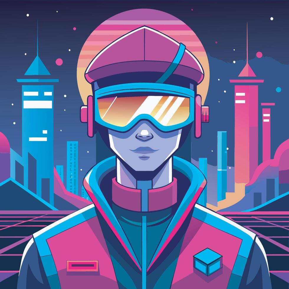 The Future Avatar Ai vector