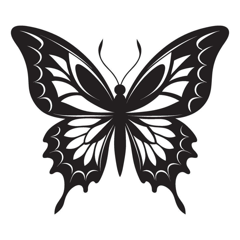 Butterfly in Flight vector