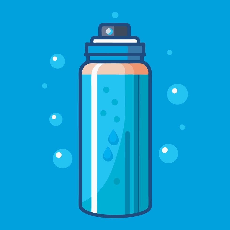 Water Bottle clipart vector