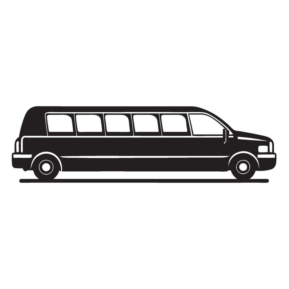 Luxurious Limousine Car vector