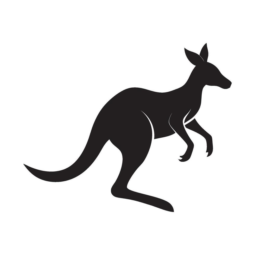 The Kangaroo clipart vector