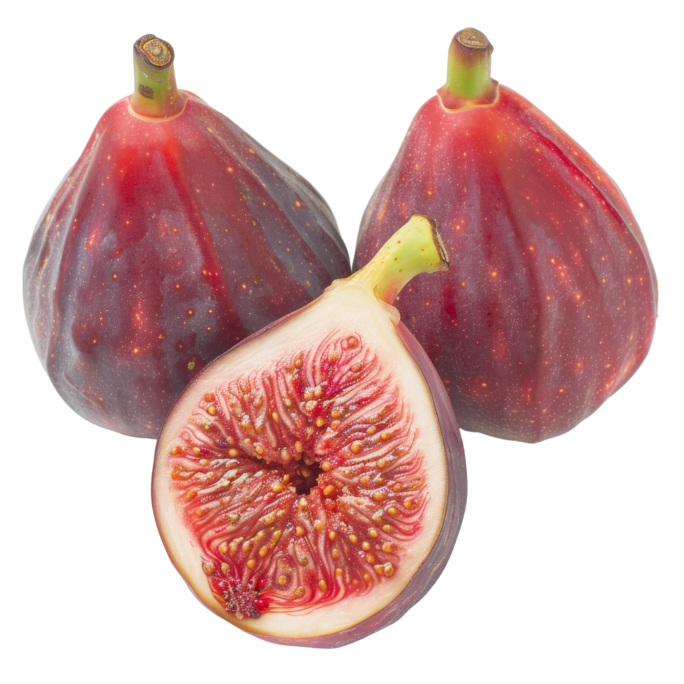 Fig, fruit realistic Illustration. Realistic Transparent file. Mockup template for artwork graphic design png