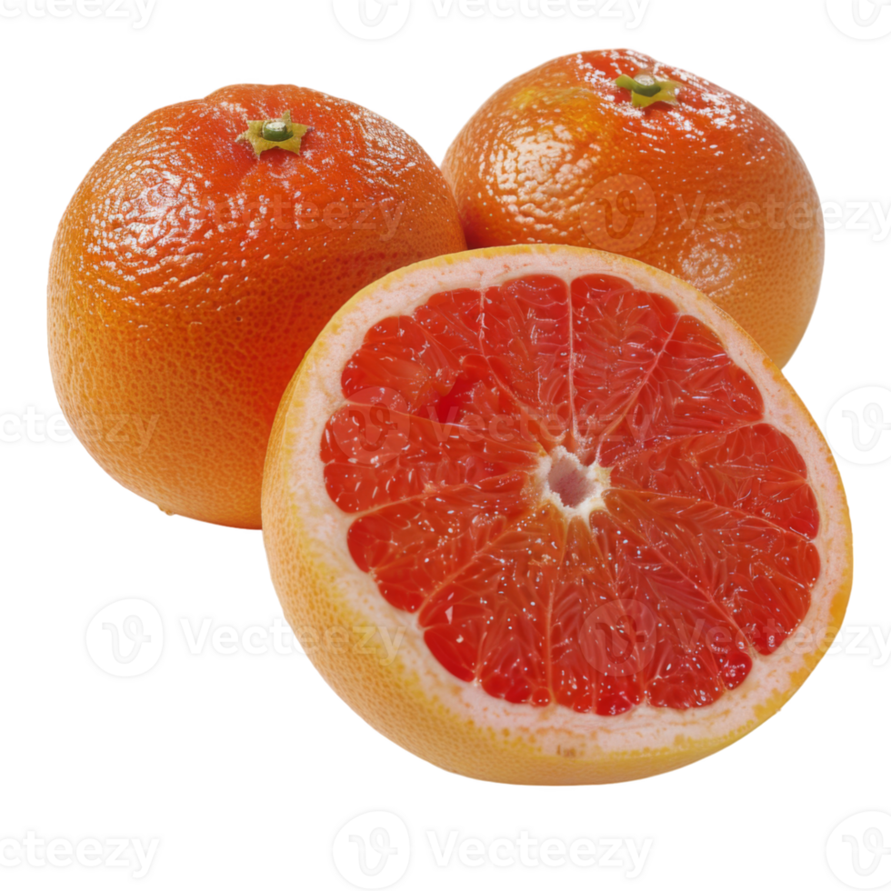 Grapefruit, fruit realistic Illustration. Realistic Transparent file. Mockup template for artwork graphic design png