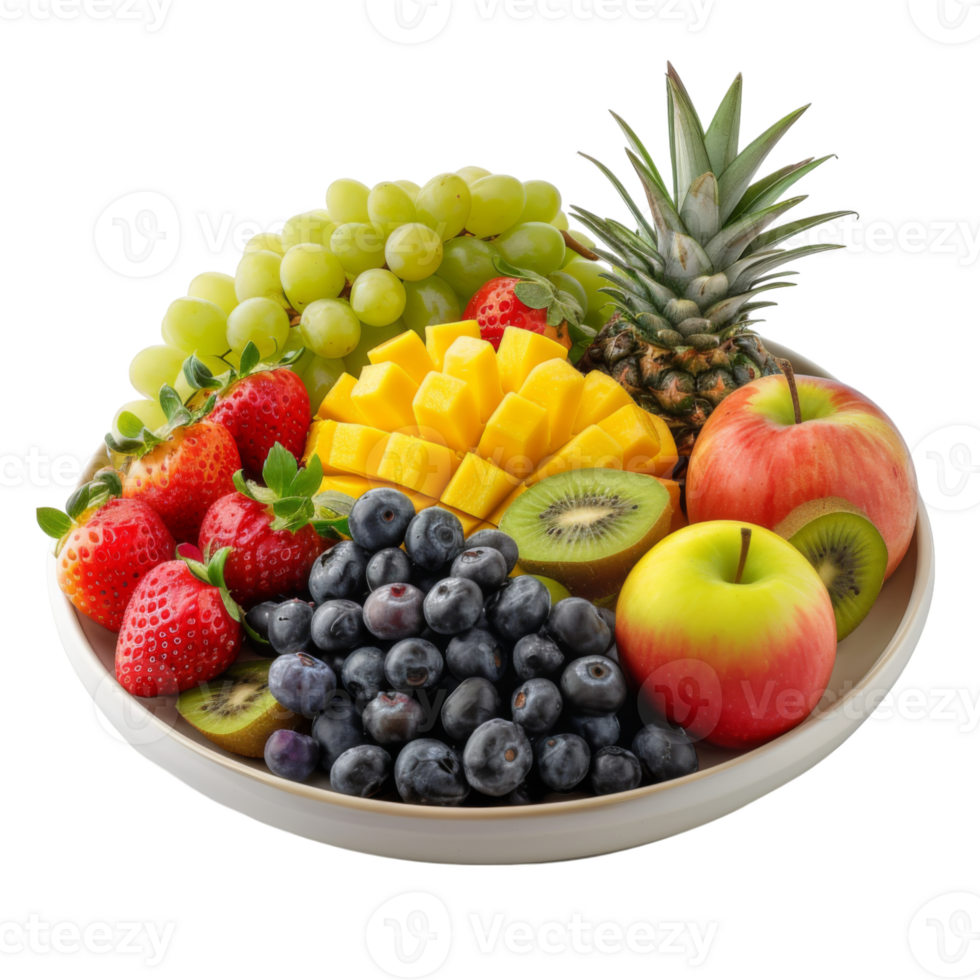Fruit Bowl, fruit realistic Illustration. Realistic Transparent file. Mockup template for artwork graphic design png