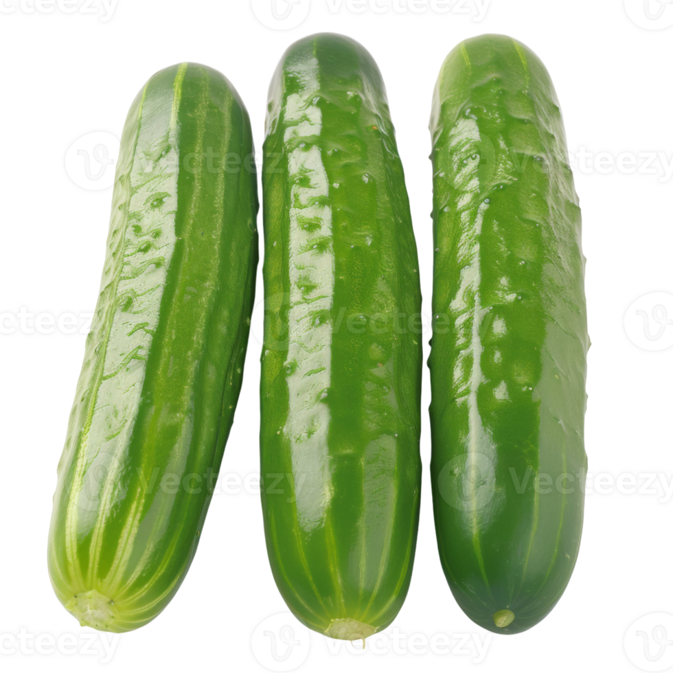 Cucumber, fruit realistic Illustration. Realistic Transparent file. Mockup template for artwork graphic design png