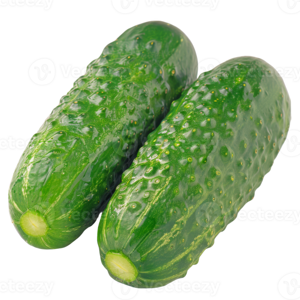Cucumber, fruit realistic Illustration. Realistic Transparent file. Mockup template for artwork graphic design png