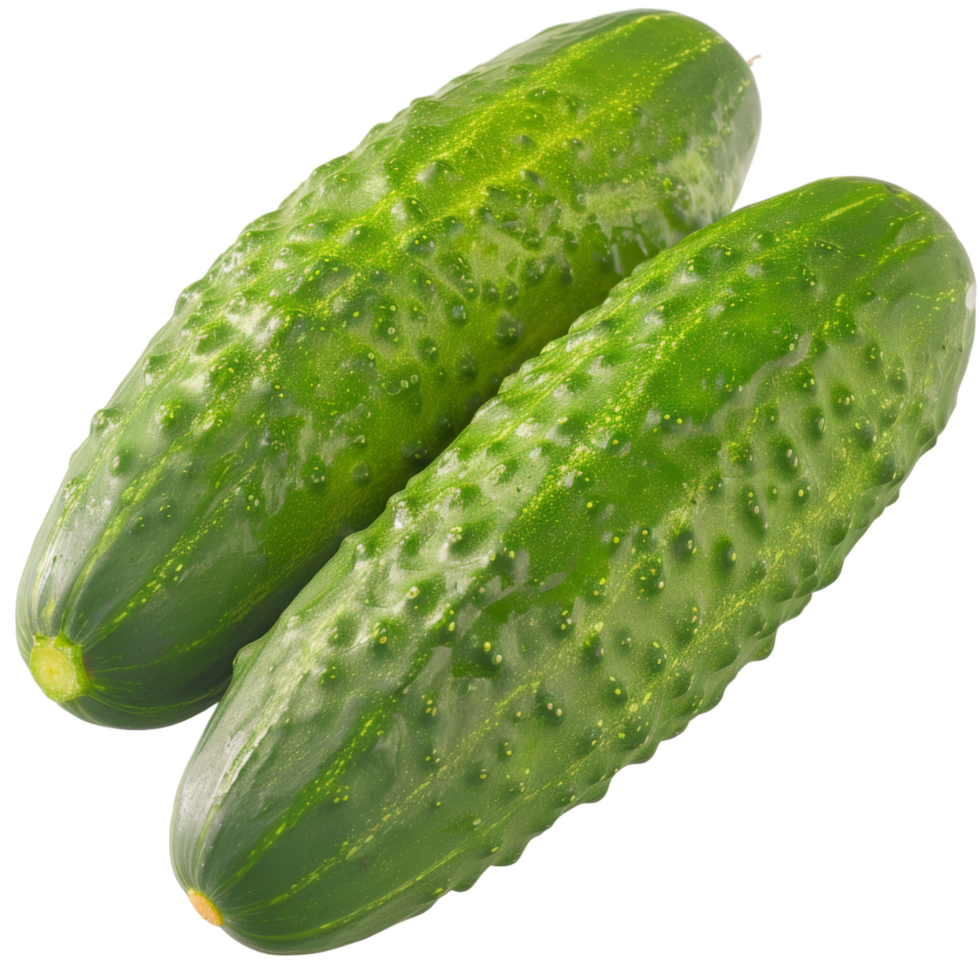 Cucumber, fruit realistic Illustration. Realistic Transparent file. Mockup template for artwork graphic design png