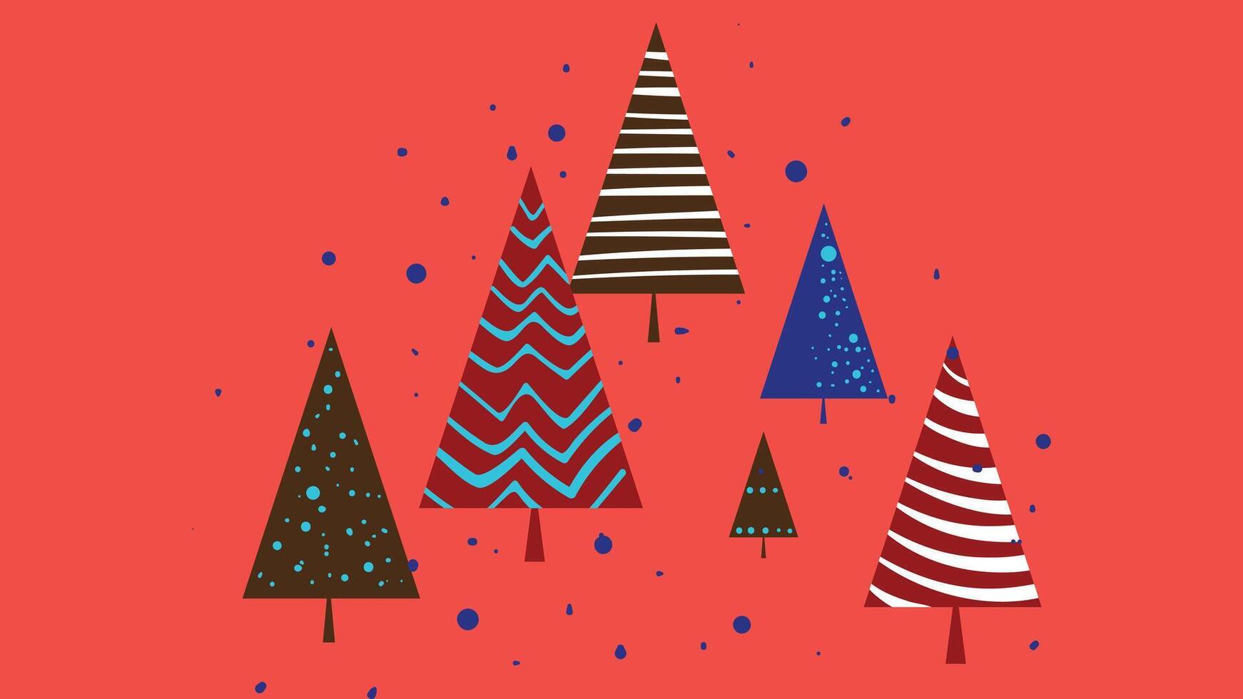 Christmas festival background conept illustration vector