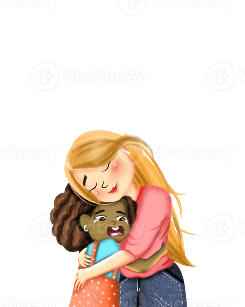 madre abbracciare sua bambino png