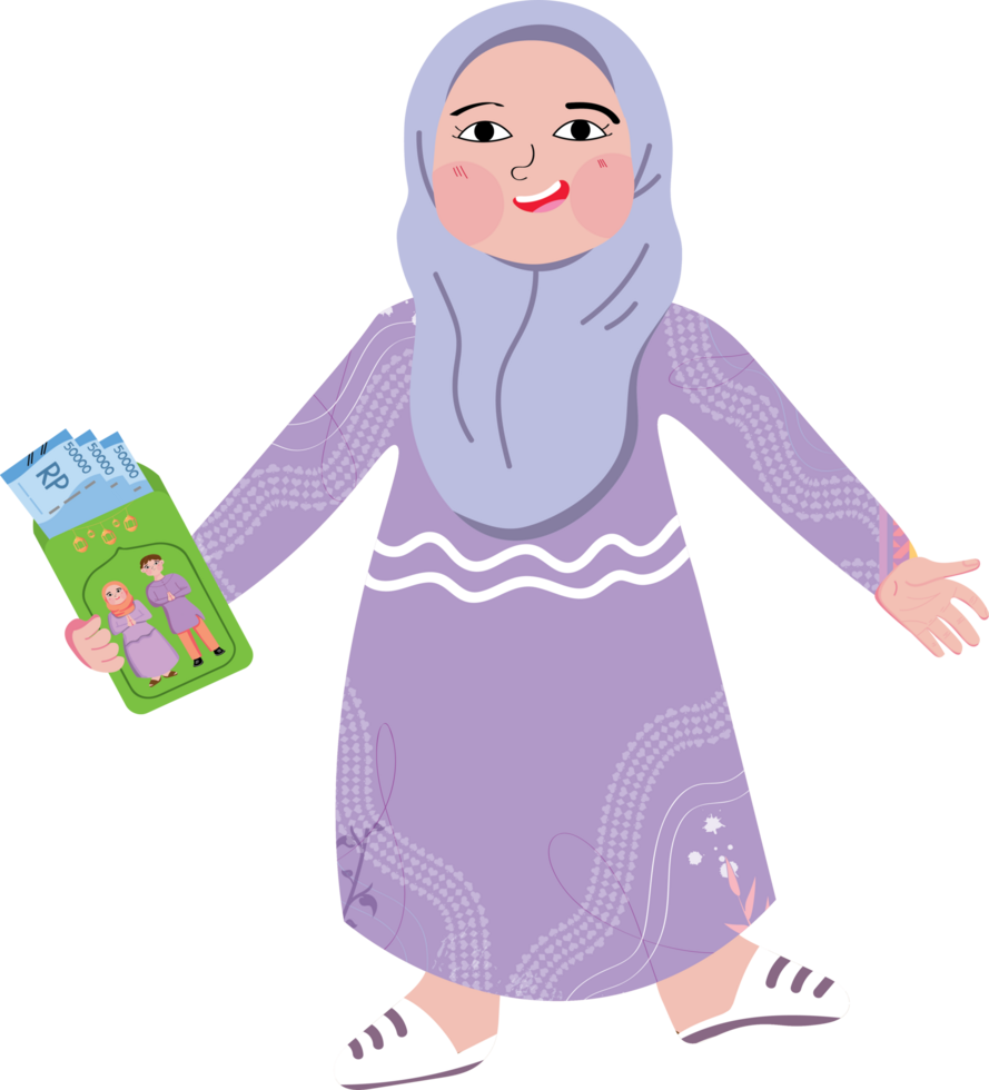 Angpao and THR eid mubarak png