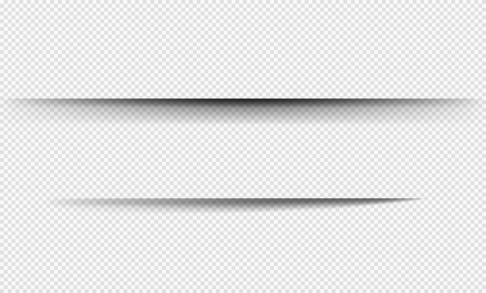 Realistic shadow with soft edges. shadow effect. Transparent oval shadow. vector