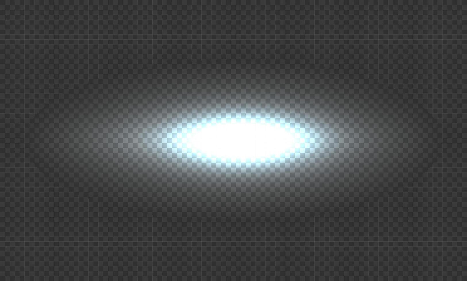ligero efecto oval. destello. destello. azul Brillantina brillante estrella, brillante Chispa - chispear. ligero haz, rayo. vector